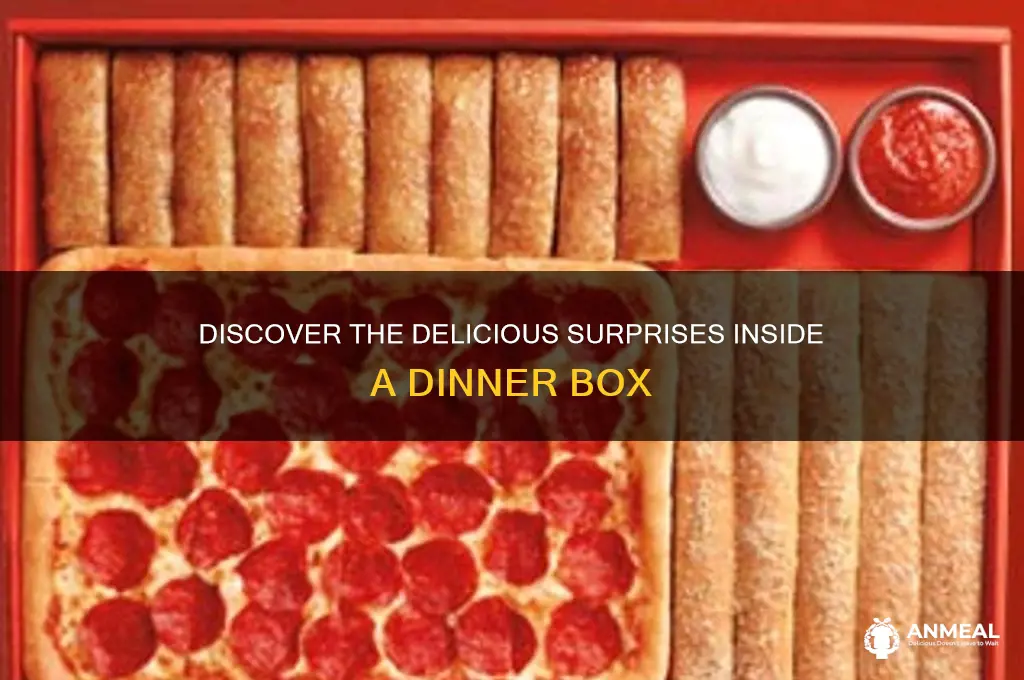 what comes in a dinner box