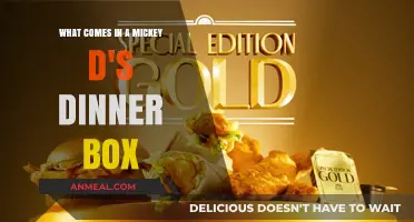 Discover the Delicious Contents of a Mickey D's Dinner Box