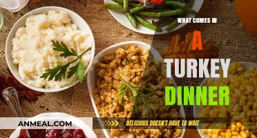 Traditional Turkey Dinner Components: Sides, Stuffing, and Savory Essentials