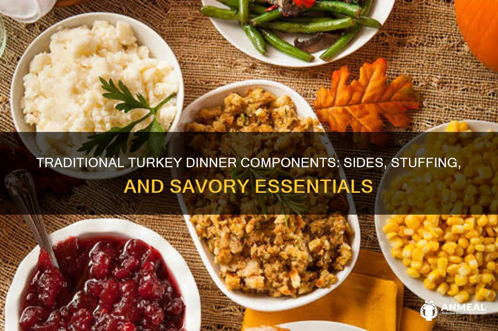 what comes in a turkey dinner