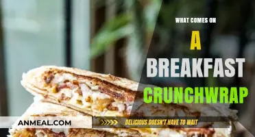 Crunchy Breakfast Bliss: Unwrapping the Crunchwrap's Delicious Fillings