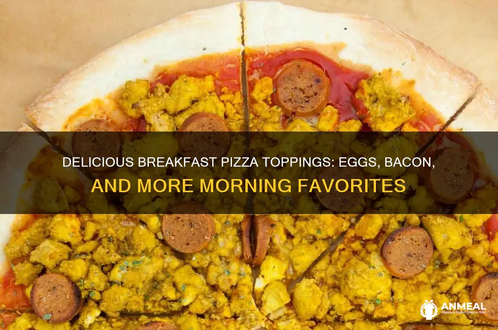 what comes on a breakfast pizza