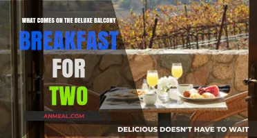 Deluxe Balcony Breakfast for Two: Indulge in a Luxurious Morning Spread