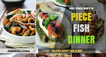 Unveiling the Delicious Components of a 16-Piece Fish Dinner Feast