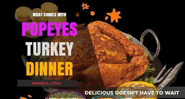 Popeyes Turkey Dinner: Unwrapping the Sides and Extras Included