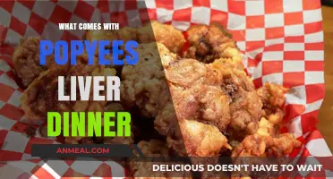 Popeye's Liver Dinner: Unveiling the Delicious Sides and Fixings