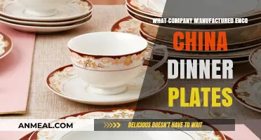 Discovering the Manufacturer of Enco China Dinner Plates: A Historical Overview
