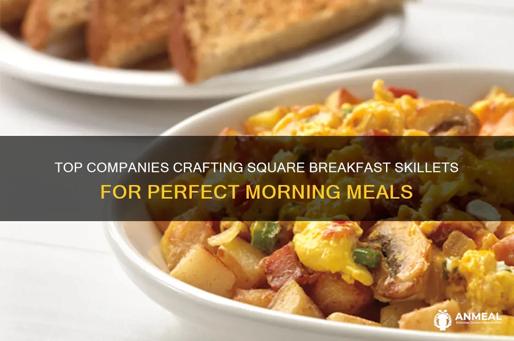 what companys made square breakfast skillets
