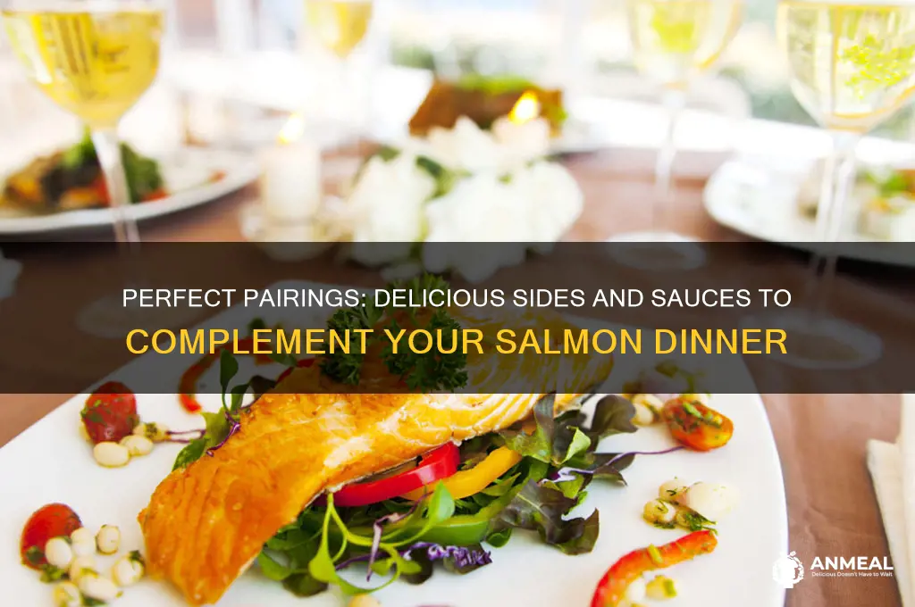 what compliments salmon for dinner