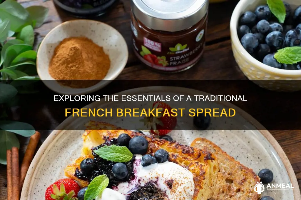 what composes a typical french breakfast