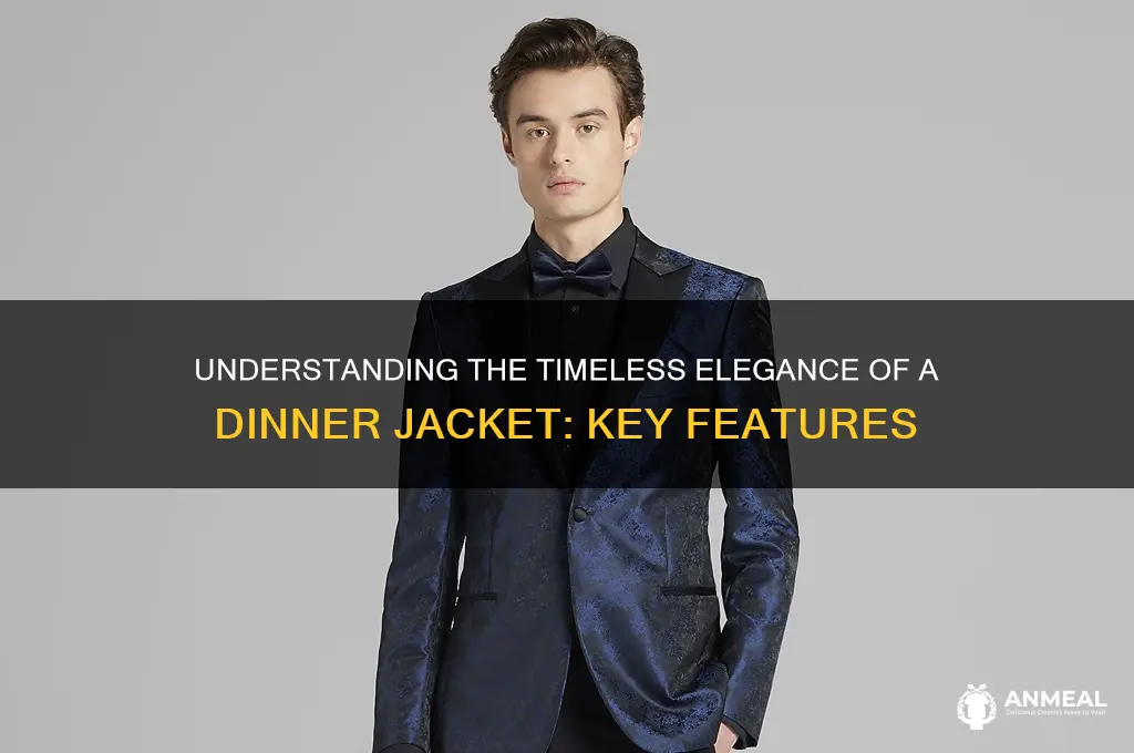 what constitutes a dinner jacket