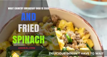 Eggs and Fried Spinach: A Global Breakfast Dish Explored