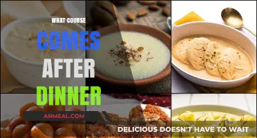 Delicious Endings: Exploring the Perfect Course to Follow Dinner
