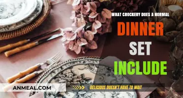 Essential Crockery Pieces in a Standard Dinner Set for Everyday Use