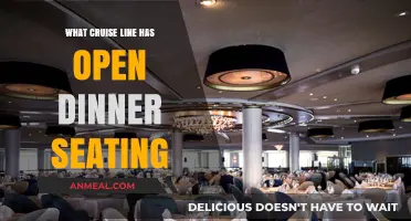 Cruise Lines Offering Flexible Open Seating for Dinner