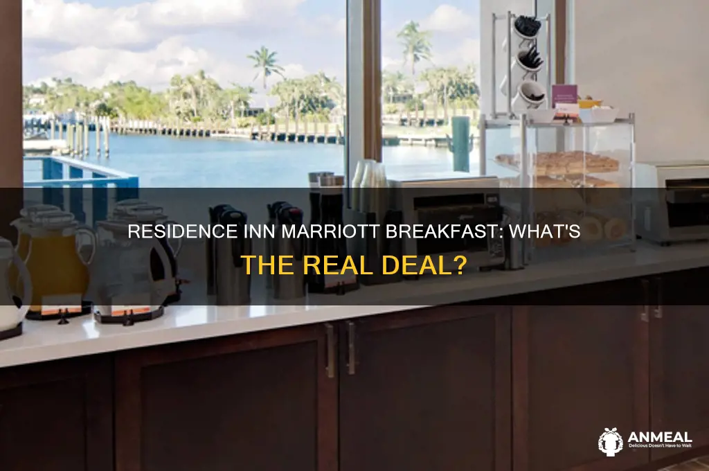 what da deal with residence inn marriot breakfast