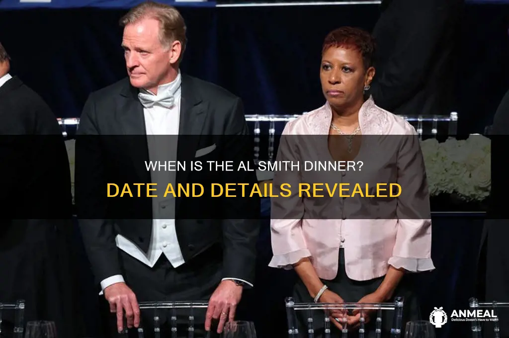 what date is the al smith dinner