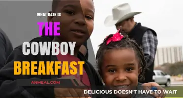 When is the Cowboy Breakfast? A Guide to the Date