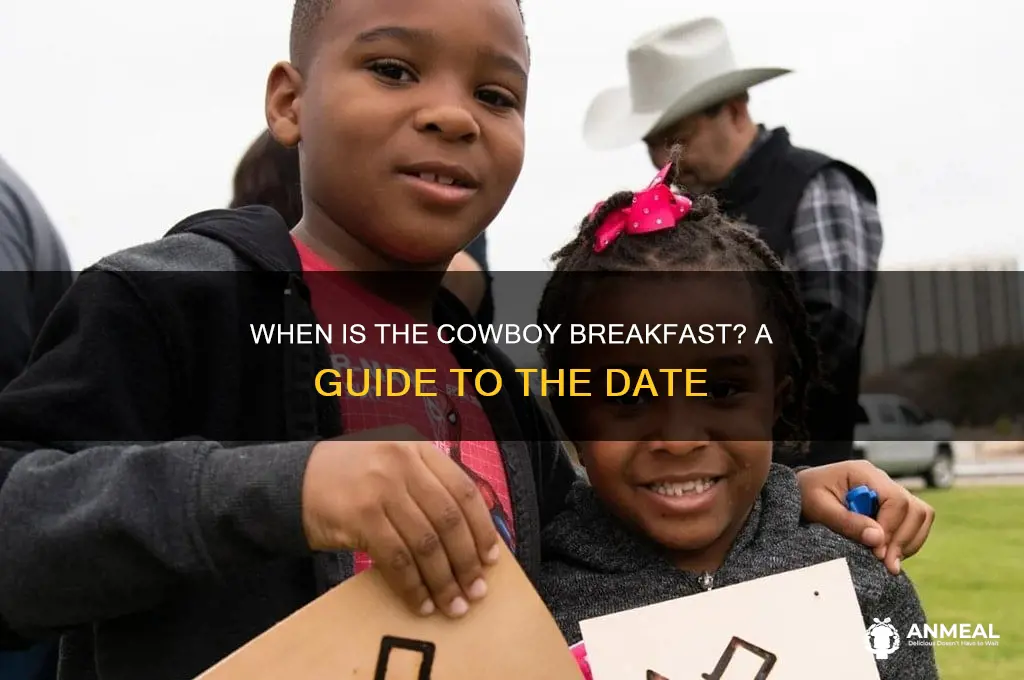 what date is the cowboy breakfast