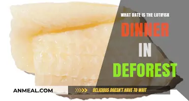 Mark Your Calendar: DeForest's Lutefisk Dinner Date Revealed