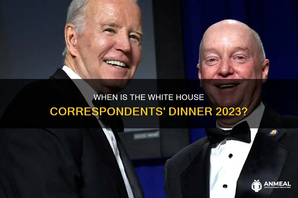 what date is the white house correspondents dinner