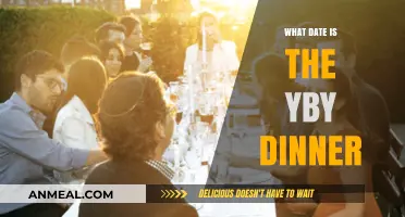 YBY Dinner Date: When and Where to Celebrate Together
