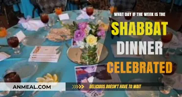 When is Shabbat Dinner Celebrated: A Weekly Tradition Explained