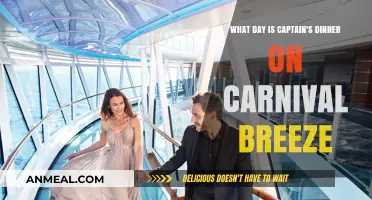 Carnival Breeze Captain's Dinner: Date, Dress Code, and What to Expect