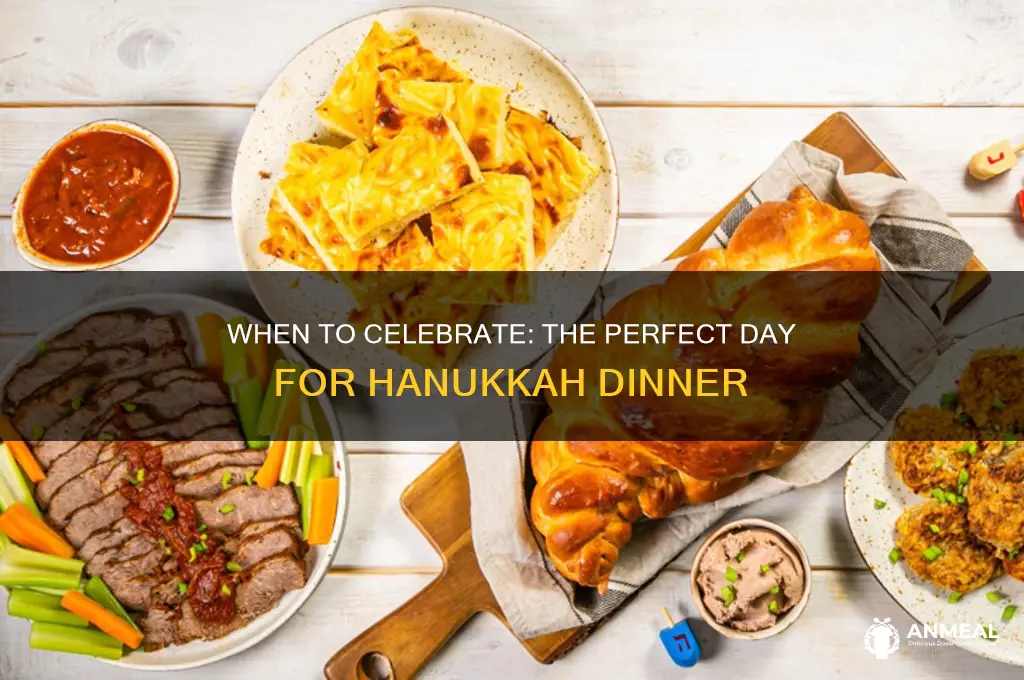 what day is hanukkah dinner