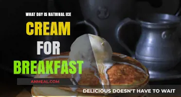 National Ice Cream for Breakfast Day: A Sweet Morning Tradition