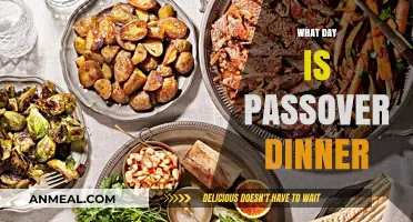 When is Passover Dinner? A Guide to the Seder Night