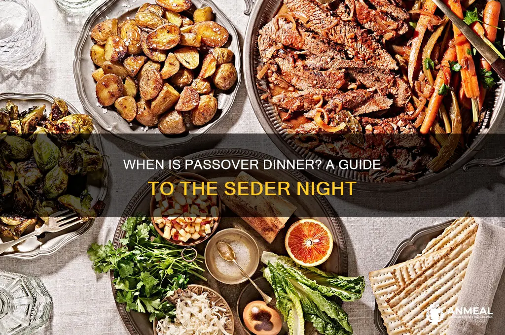 what day is passover dinner