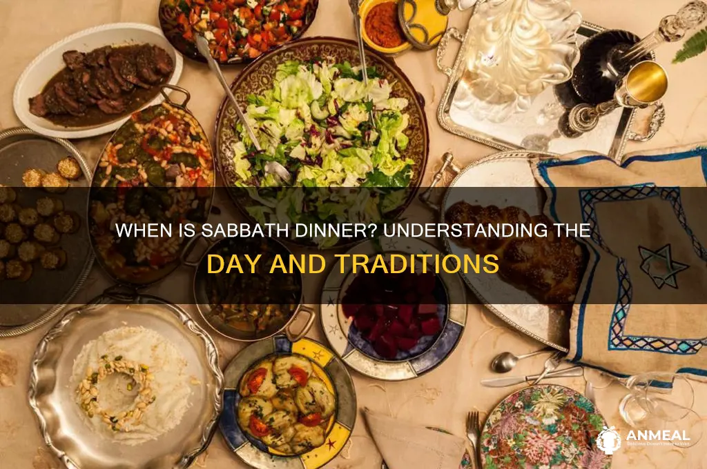 what day is sabbath dinner