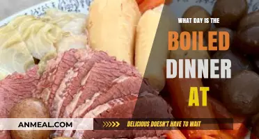 When Is the Boiled Dinner? A Guide to the Perfect Day