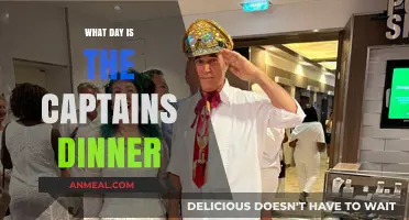 When is the Captain's Dinner: A Guide to Cruise Formal Nights