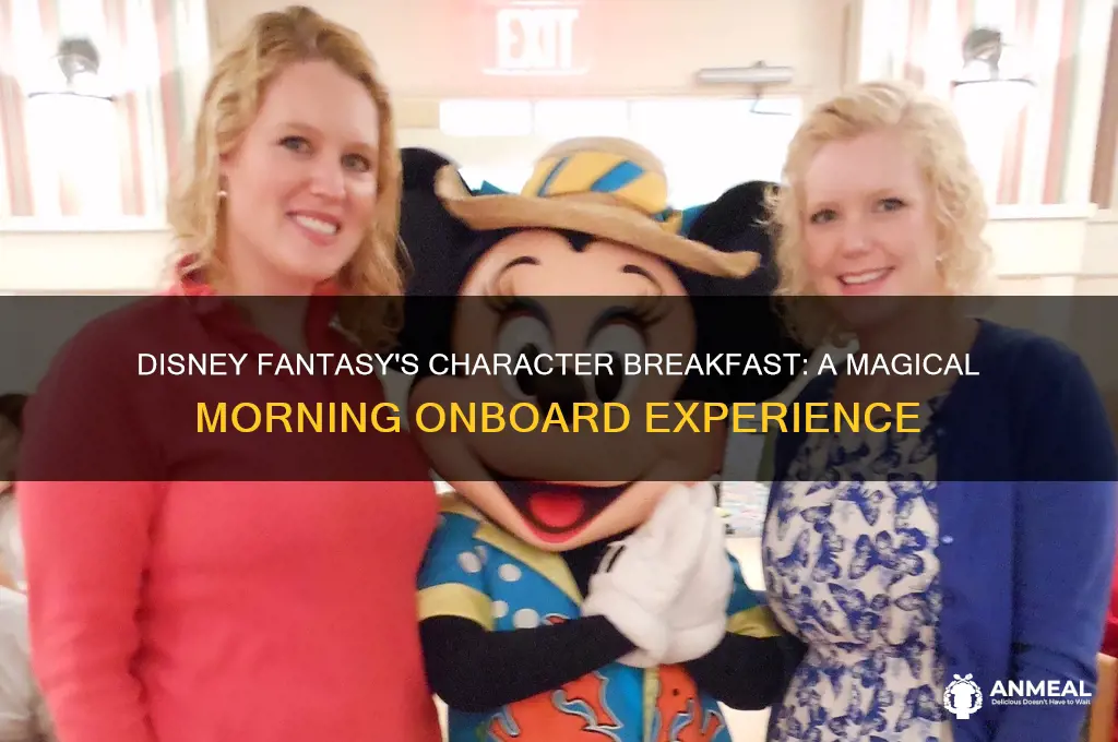 what day is the chatavter breakfast onboard the disney fantasy