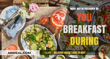 When Do We Breakfast During Passover? A Day-by-Day Guide