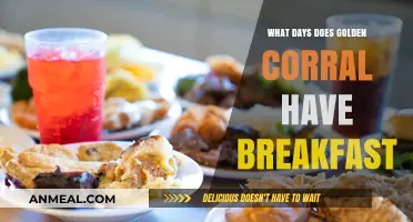 Golden Corral Breakfast Days: When to Enjoy It