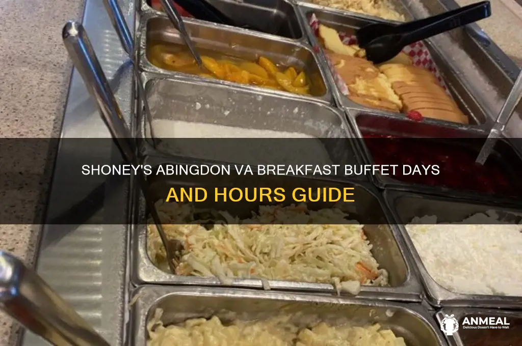 what days does shoney