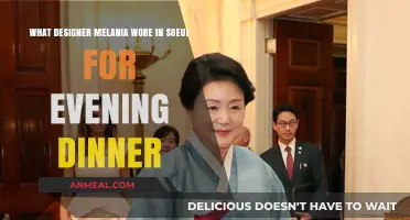 Melania Trump's Evening Dinner Outfit in Seoul: A Designer Spotlight