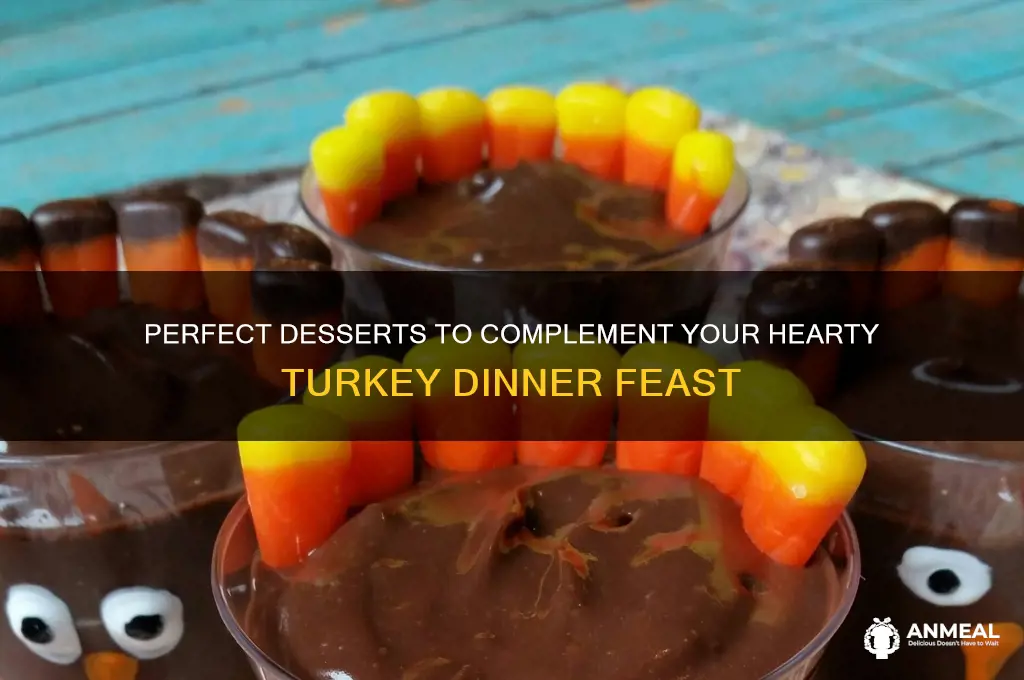what dessert goes with turkey dinner