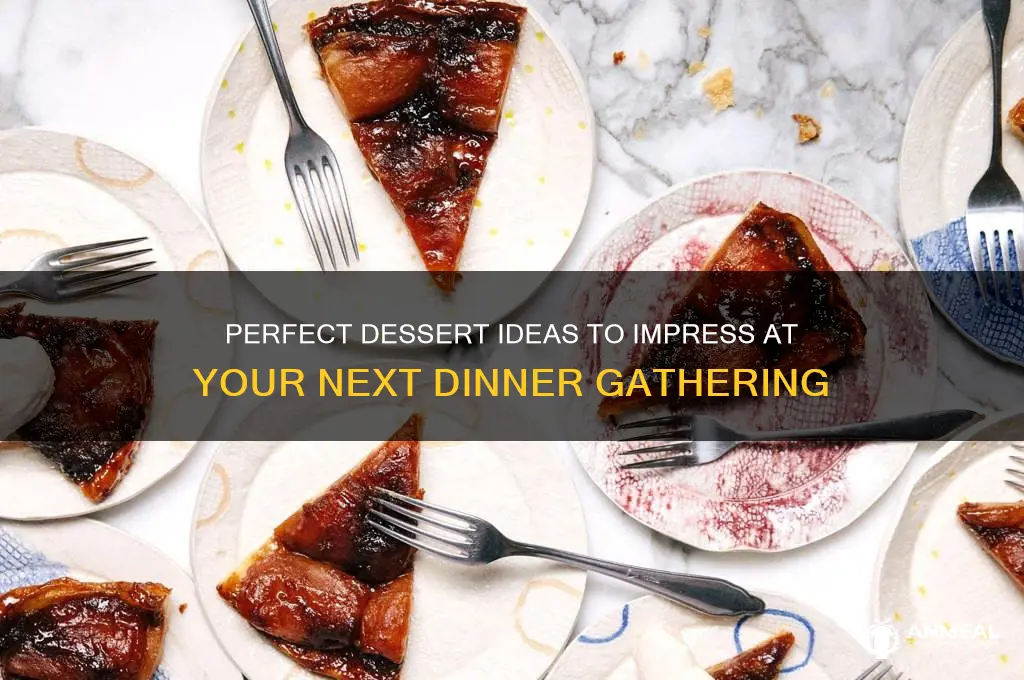 what dessert to bring to a dinner