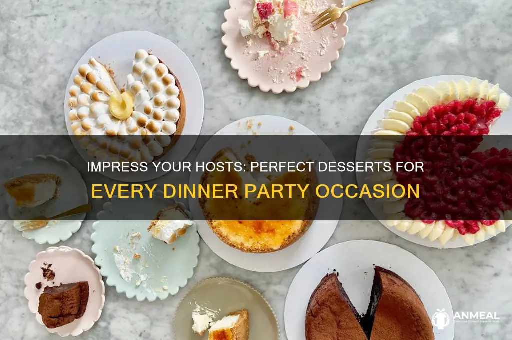 what dessert to take to a dinner party