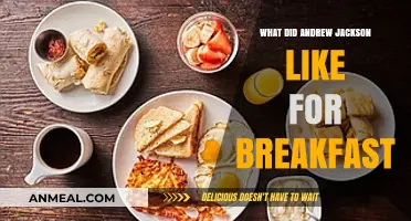 Andrew Jackson's Breakfast: A Glimpse into the President's Morning Meal