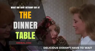 Aunt Bethany's Unforgettable Dinner Table Remarks: Laughter, Wisdom, and Chaos