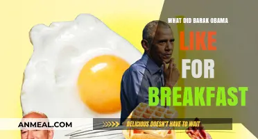 Barack Obama's Breakfast Favorites: A Look at His Morning Meals