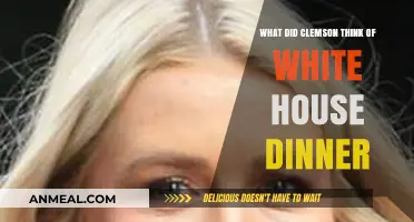 Clemson's Reaction to White House Dinner: Opinions and Insights
