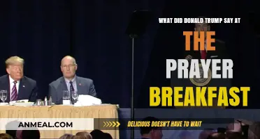 Trump's Remarks at the National Prayer Breakfast: Faith, Politics, and Unity