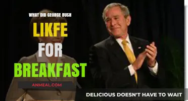 George W. Bush's Breakfast Routine: A Peek at His Morning Meals