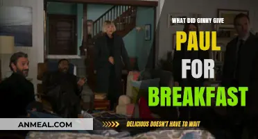 Ginny's Breakfast Surprise: What She Prepared for Paul's Morning Meal